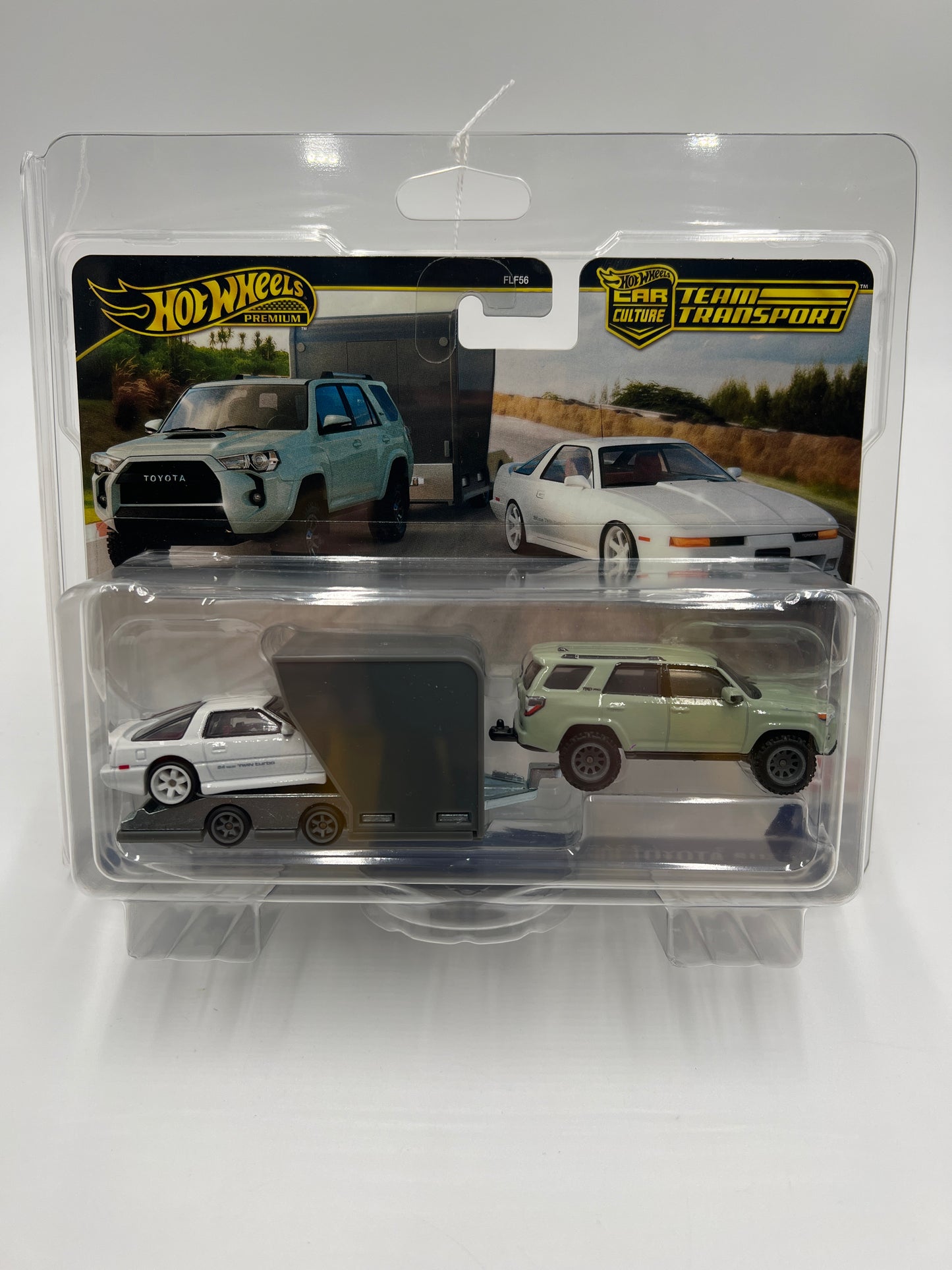 2024 Hot Wheels Team Transport #72 18 Toyota 4Runner & 89 Toyota Supra W/Protector 278C