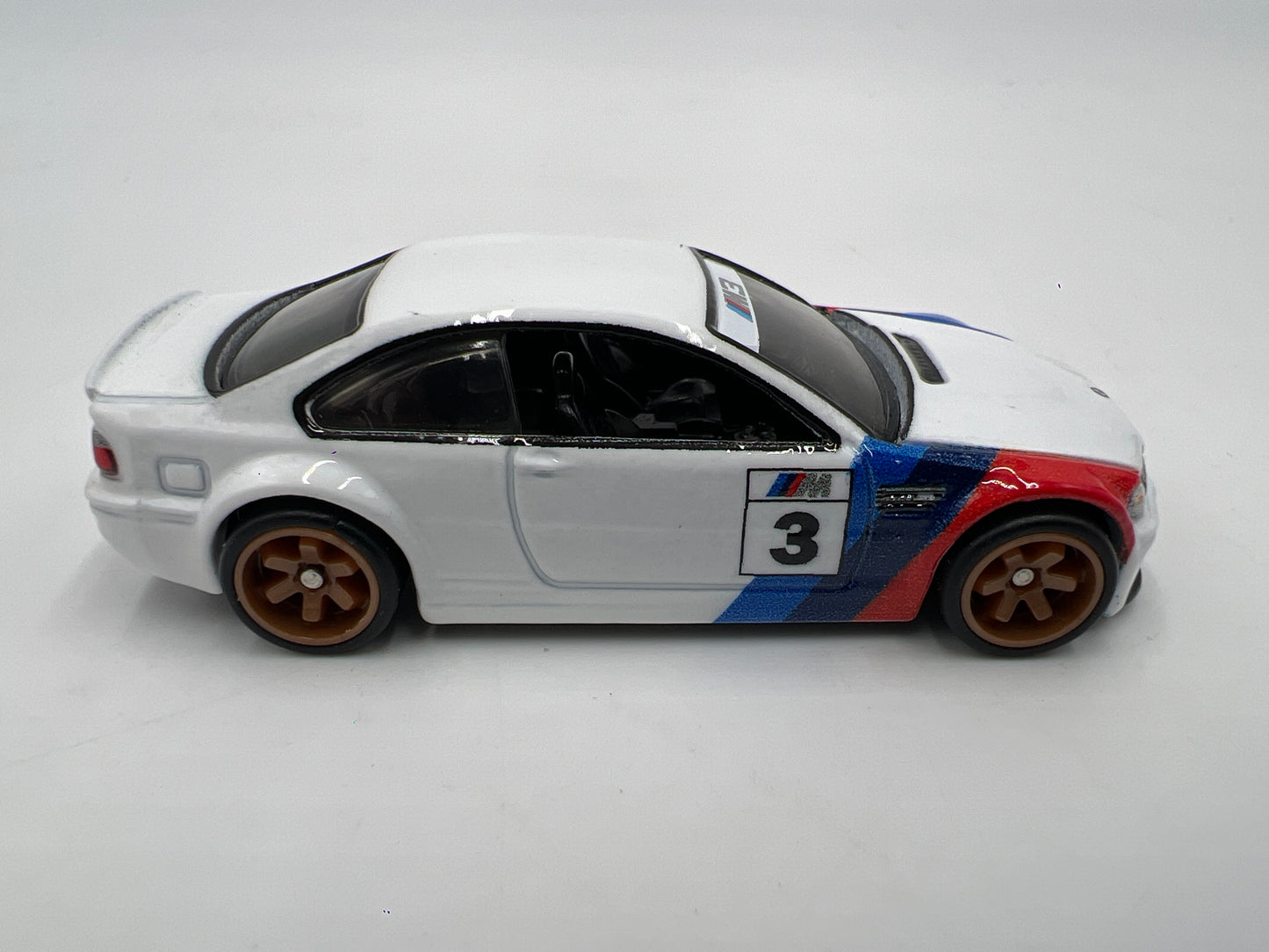 Hot Wheels Diorama Premium BMW M3 E46 White Loose