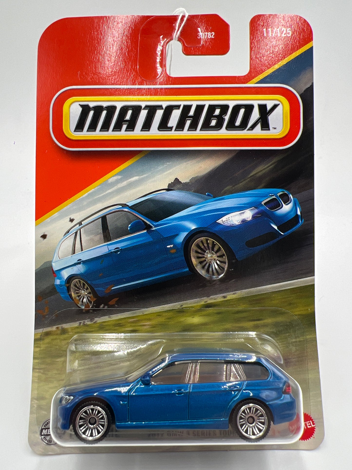 2025 Matchbox #11 2012 BMW 3 Series Touring Blue 213N