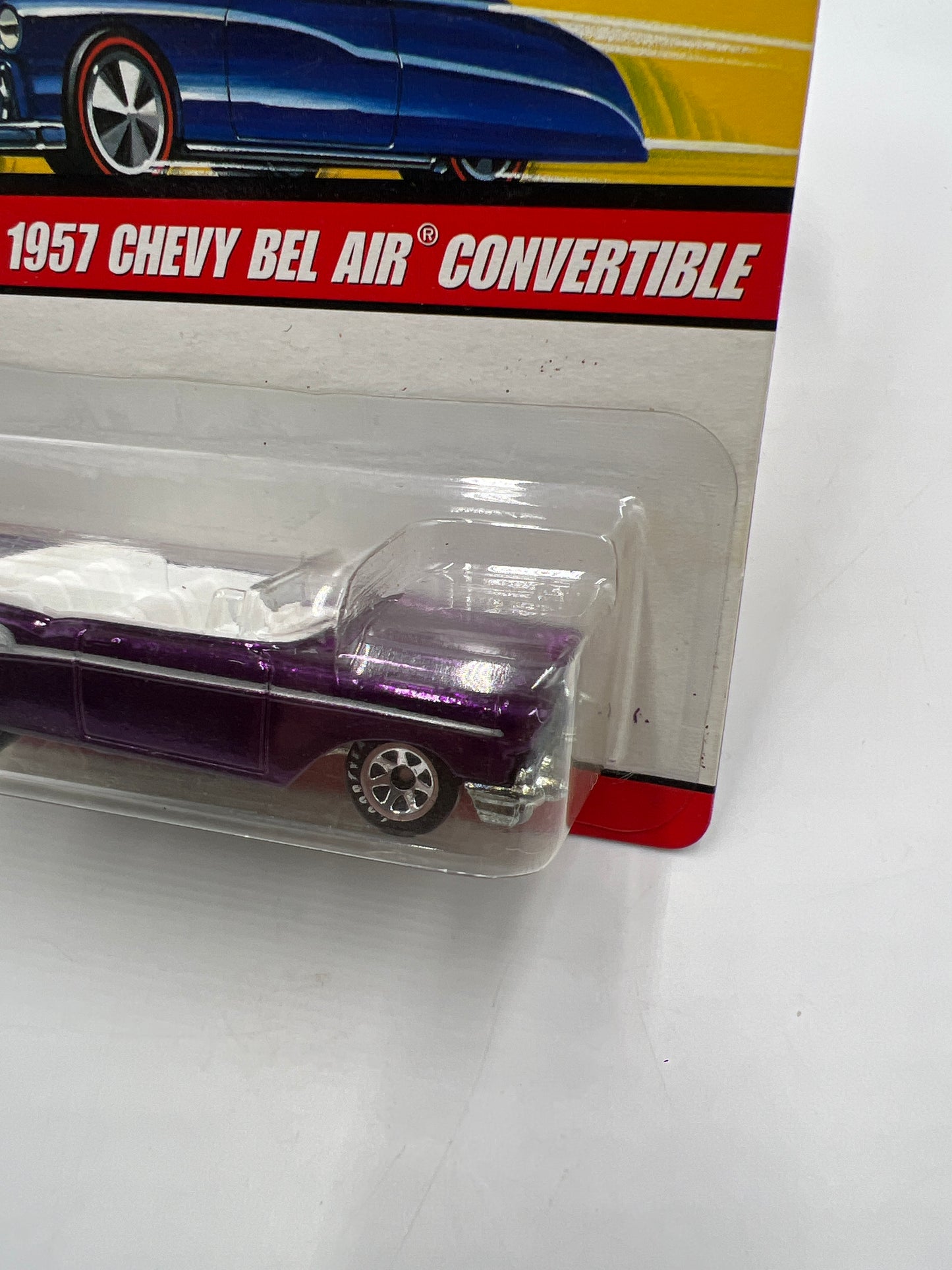 Hot Wheels Classics Series 2 #4 1957 Chevy Bel Air Convertible Purple