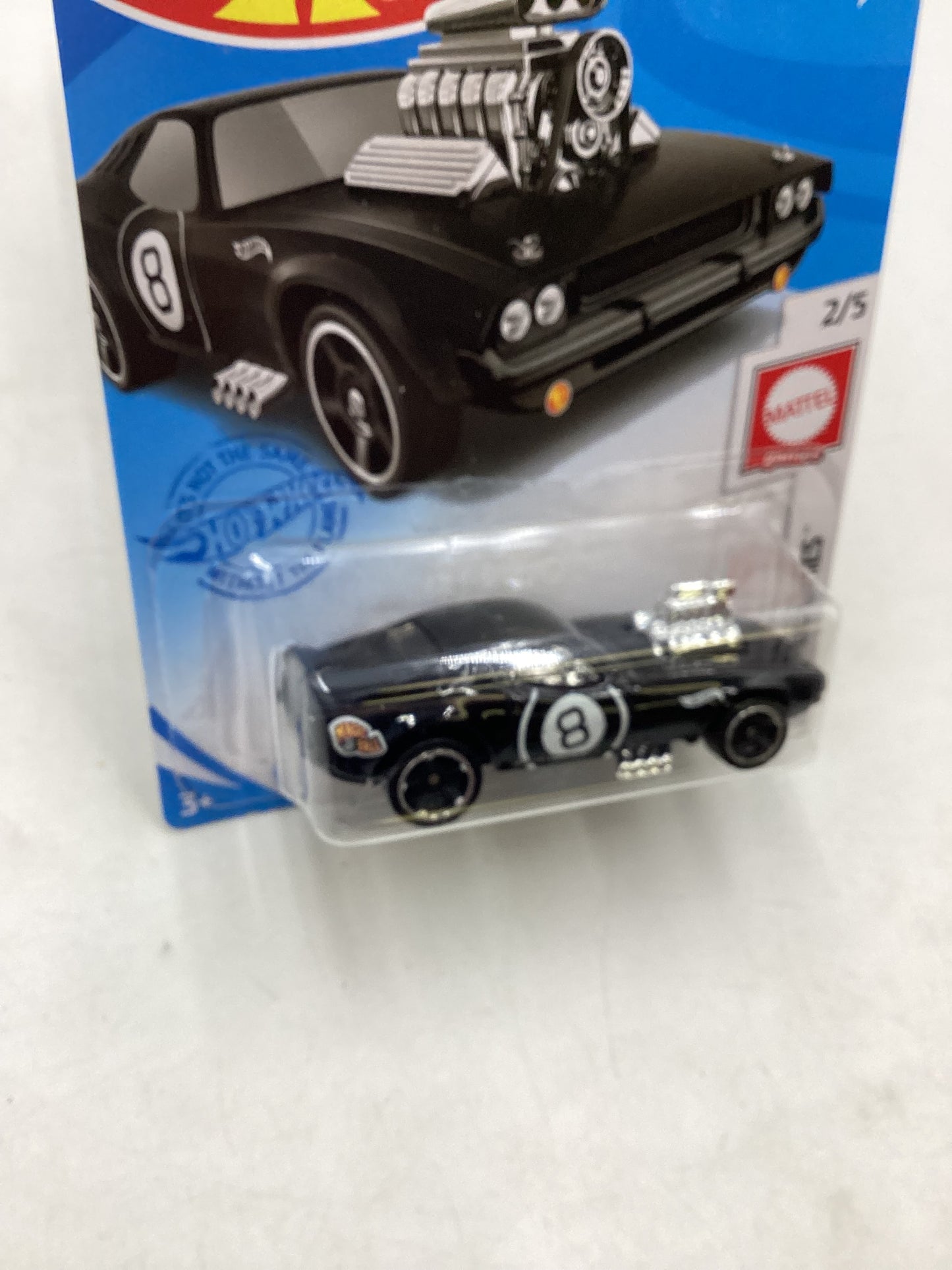 2021 Hot Wheels #73 Rodger Dodger 8 Ball Black 60D