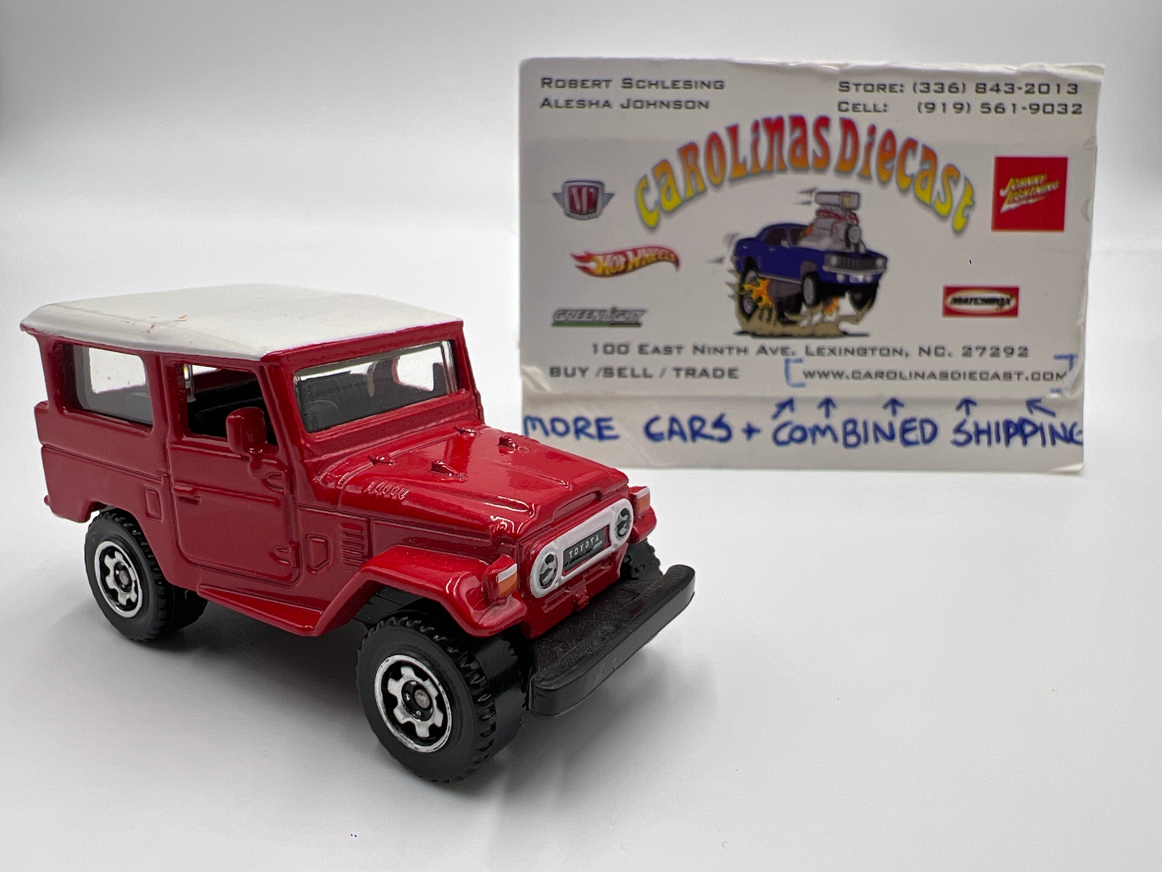 Matchbox Rare 9 Pack Exclusive 1968 Toyota Land Cruiser FJ40 Red