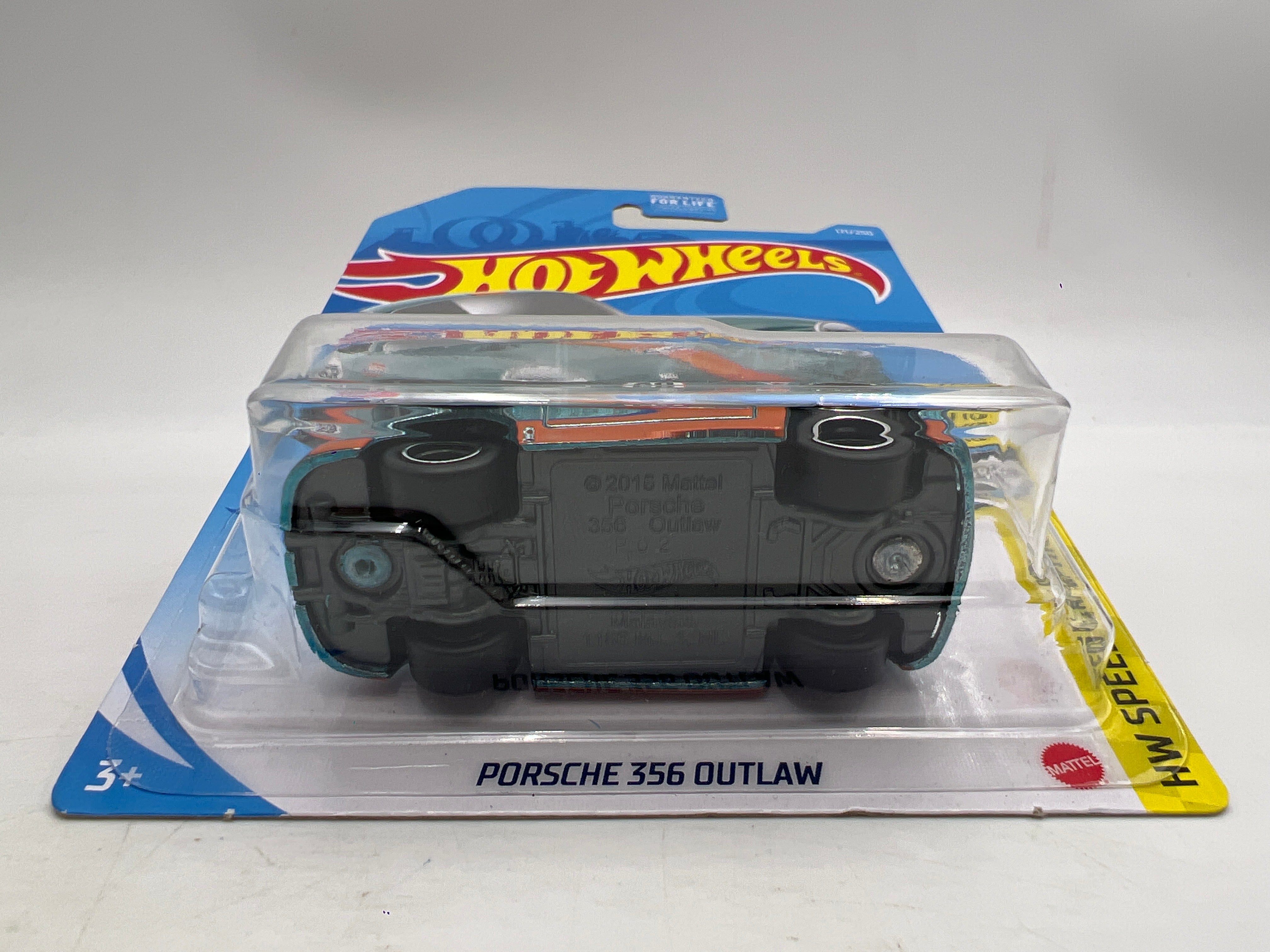 2021 Hot Wheels Super Treasure Hunt #171 Porsche 356 Outlaw Blue