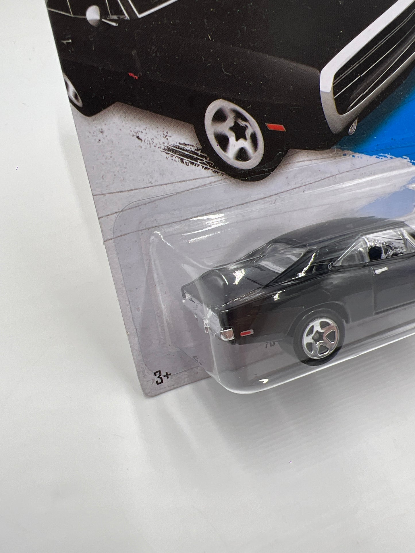 2013 Hot Wheels City #3 Fast & Furious 70 Dodge Charger R/T Black
