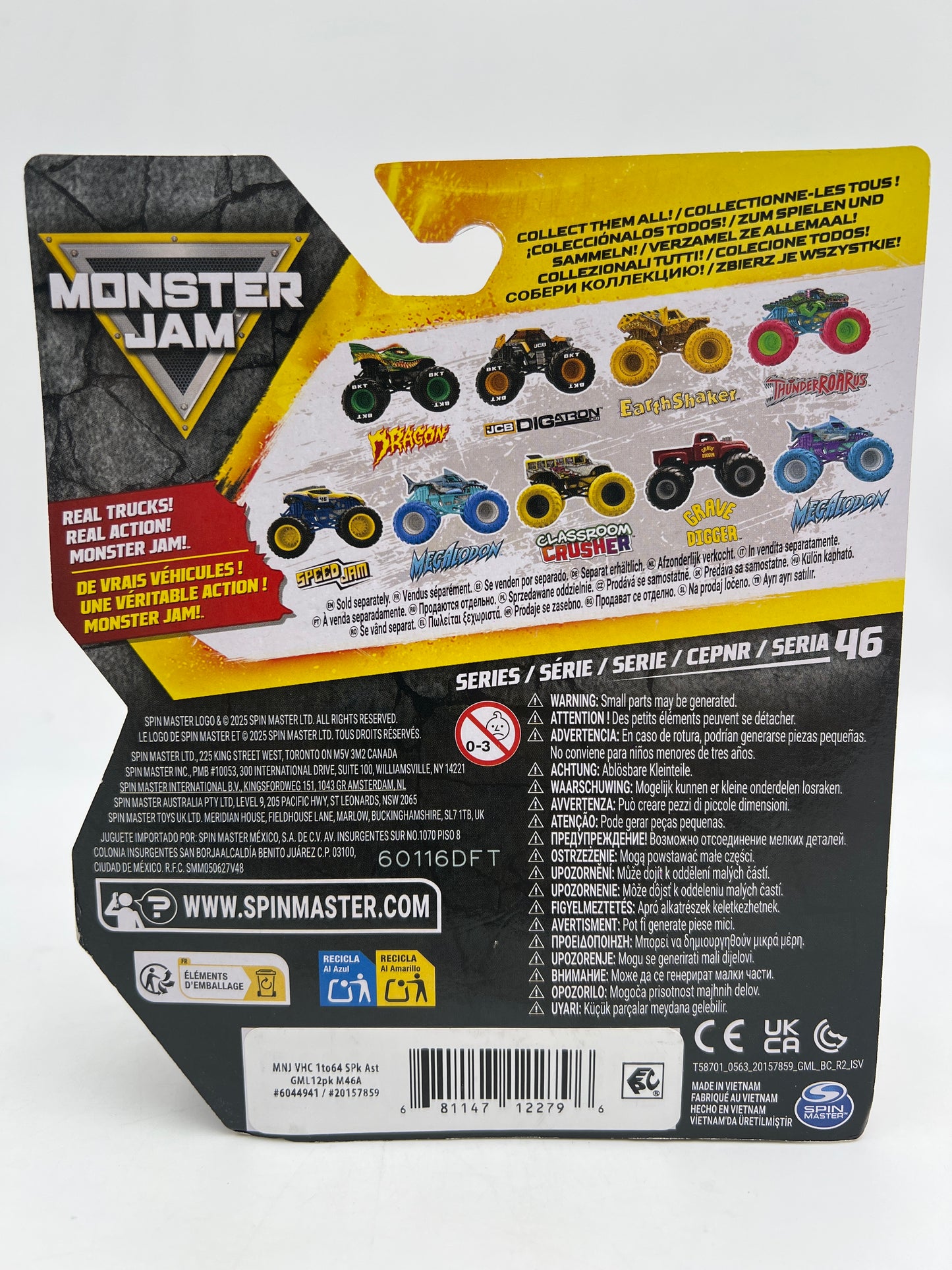 Monster Jam Series 46 Legacy Trucks El Toro Loco 130B