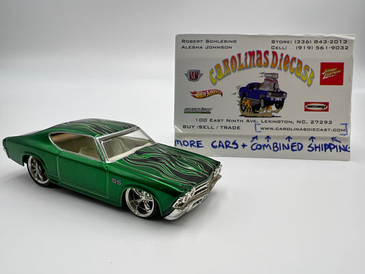 Jada Toys Big Time Muscle 1969 Chevy Chevelle SS Green Loose