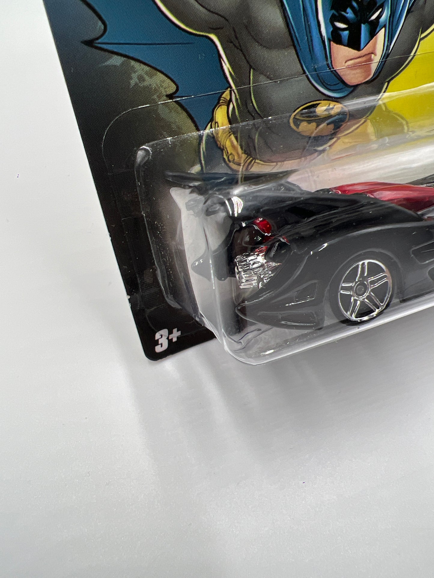 2011 Hot Wheels Batman Series #05 Batmobile Affinity Black 117E