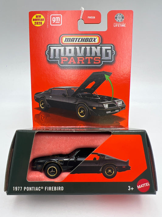 2026 Matchbox Moving Parts #22 1977 Pontiac Firebird Black