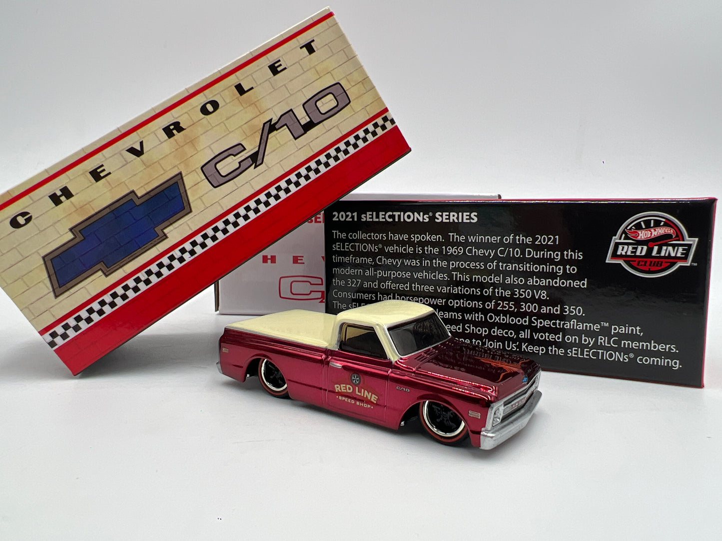 2021 Hot Wheels RLC sELECTIONs 1969 Chevrolet C-10 Red