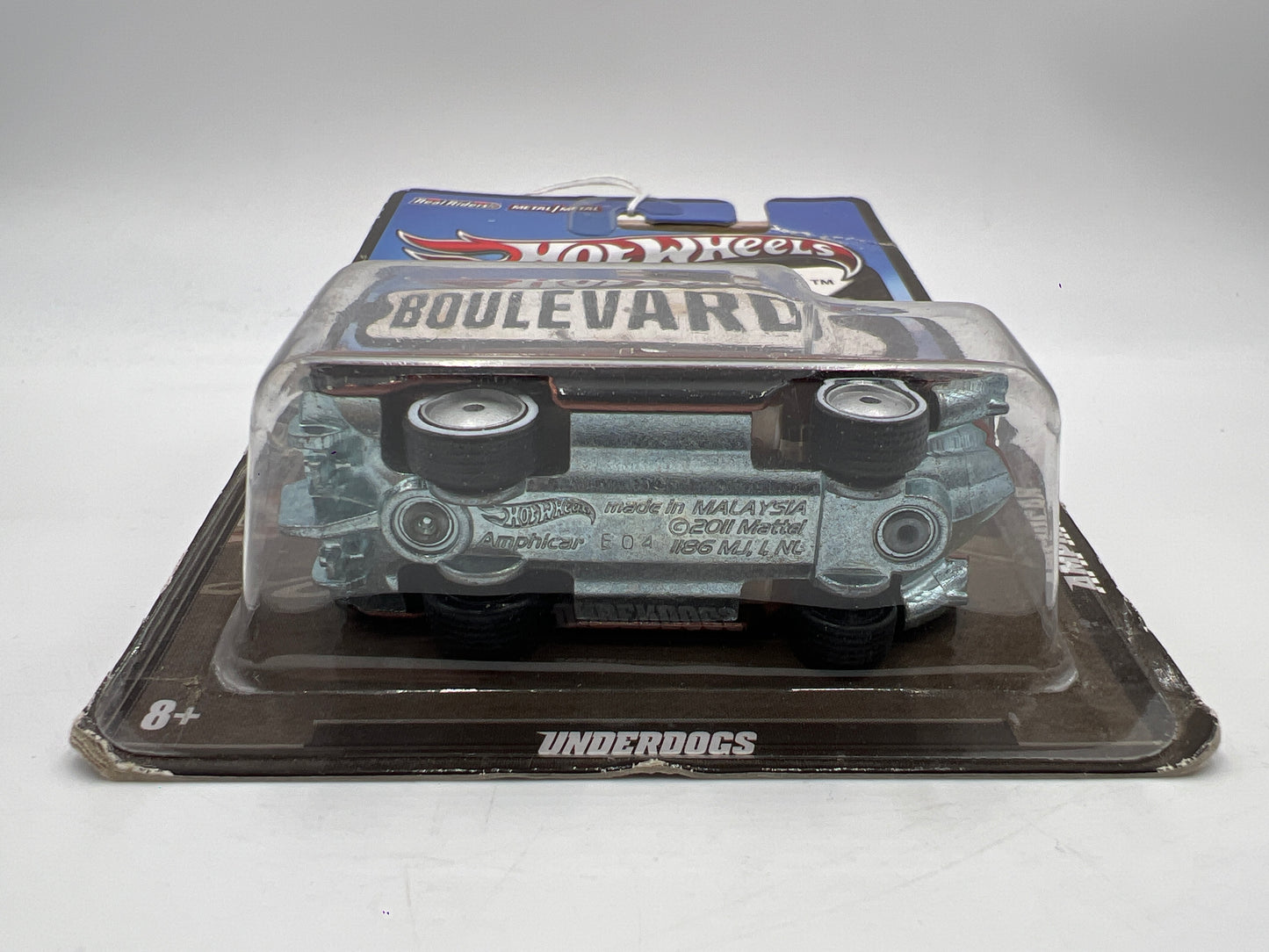 Hot Wheels Premium Boulevard Underdogs Amphicar Brown Bad Card 235Q