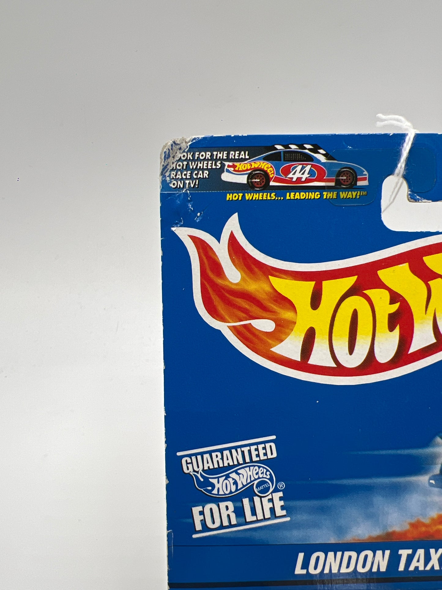 Hot Wheels Collector #619 London Taxi British Cab Service Yellow Card Not Perfect 239G