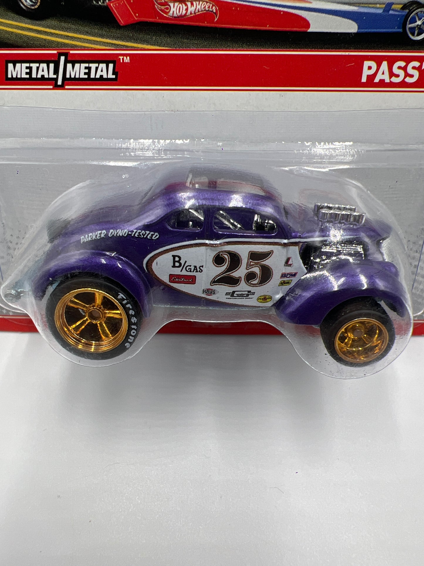 Hot Wheels Racing Premium NHRA Drag Racing Pass N Gasser Purple 243D