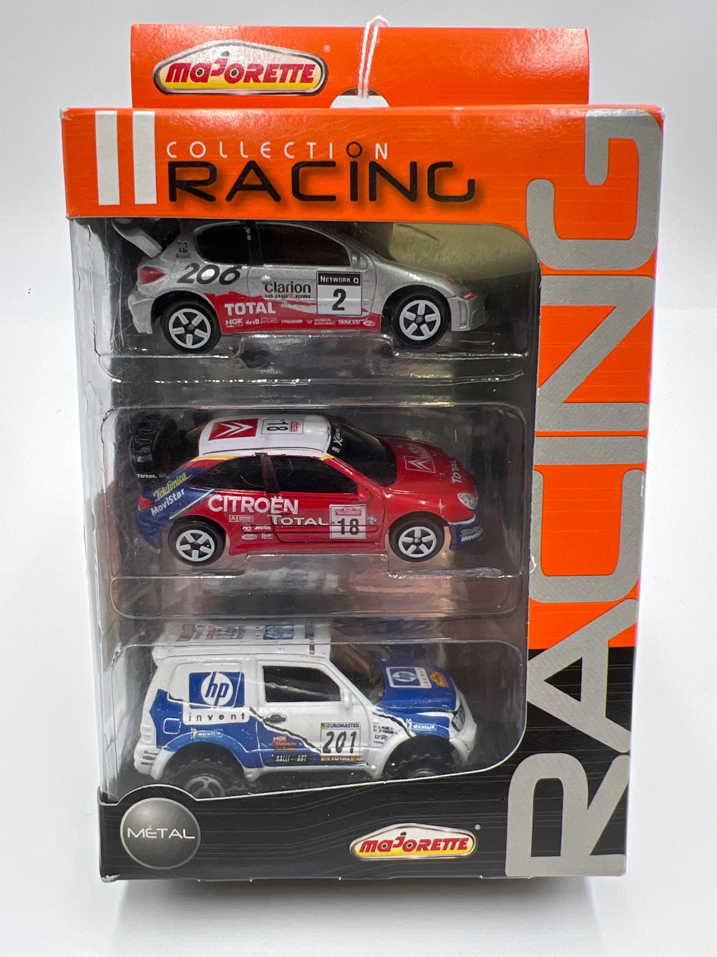 Majorette Metal Collection of Racing Rally 3 Pack VHTF