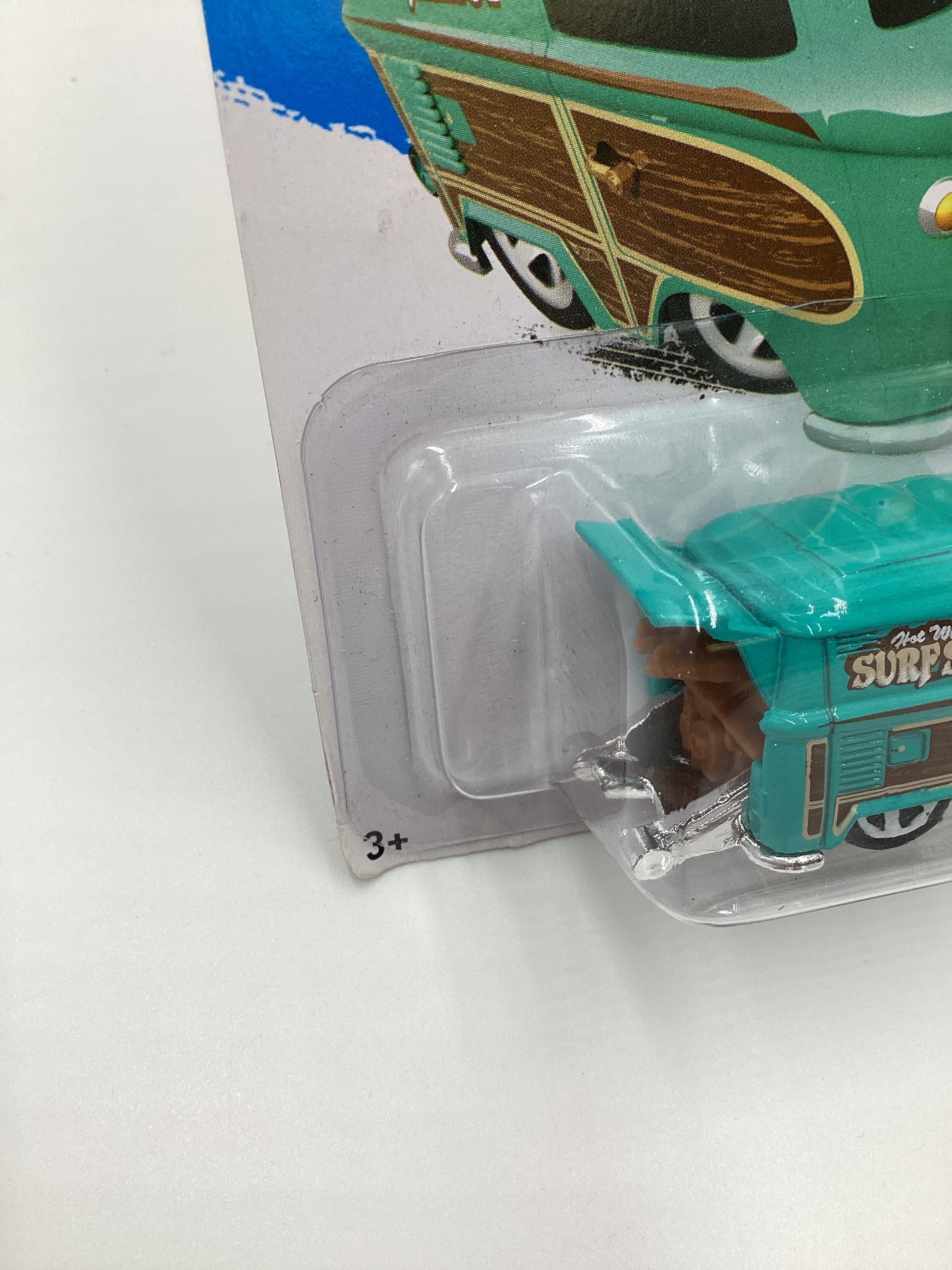 2015 Hot Wheels #73 Volkswagen Kool Kombi Surf Shop Turquoise