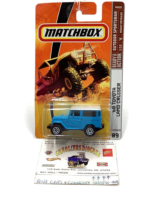 Matchbox #89 1968 Toyota Land Cruiser 215A