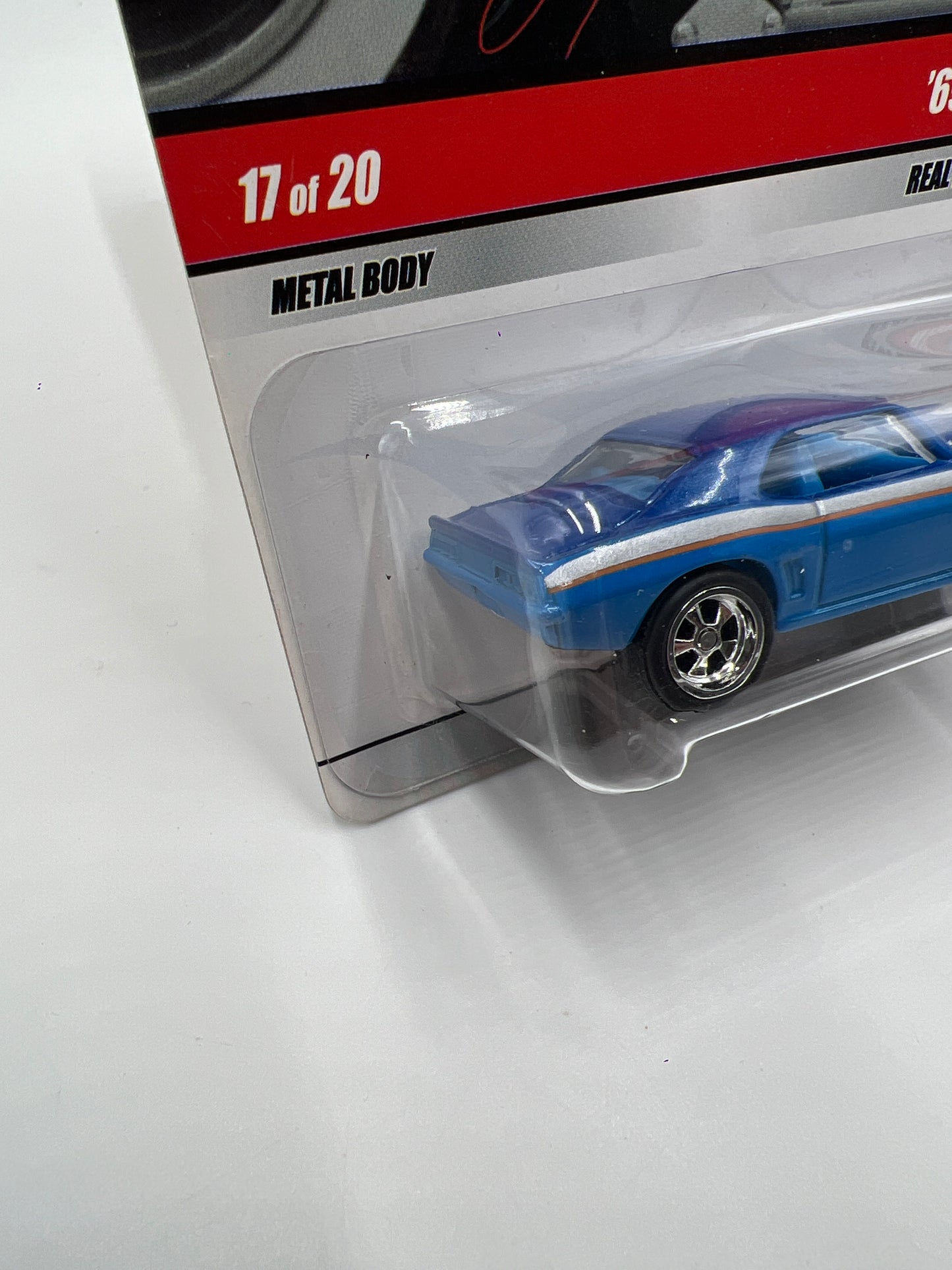 Hot Wheels Premium Larrys Garage #17 CHASE 69 Camaro Blue (SR)