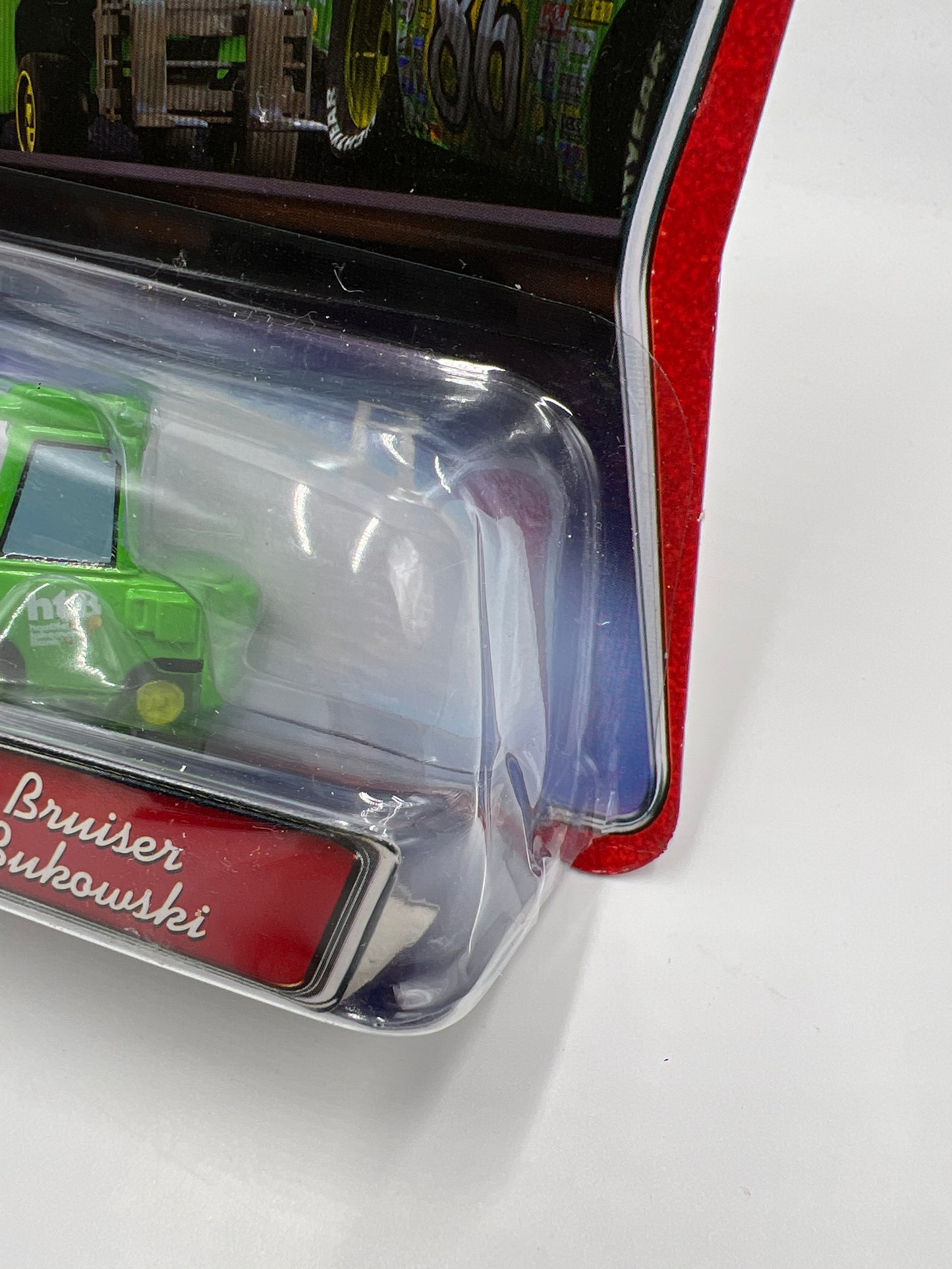 Disney Pixar Cars Bruiser Bukowski Green 138i