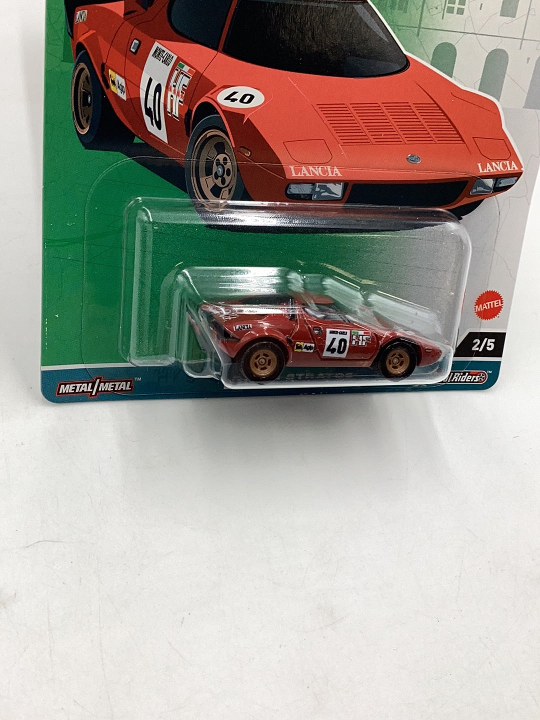 2023 Hot wheels car culture Spettacolare 2/5 Lancia Stratos 254G