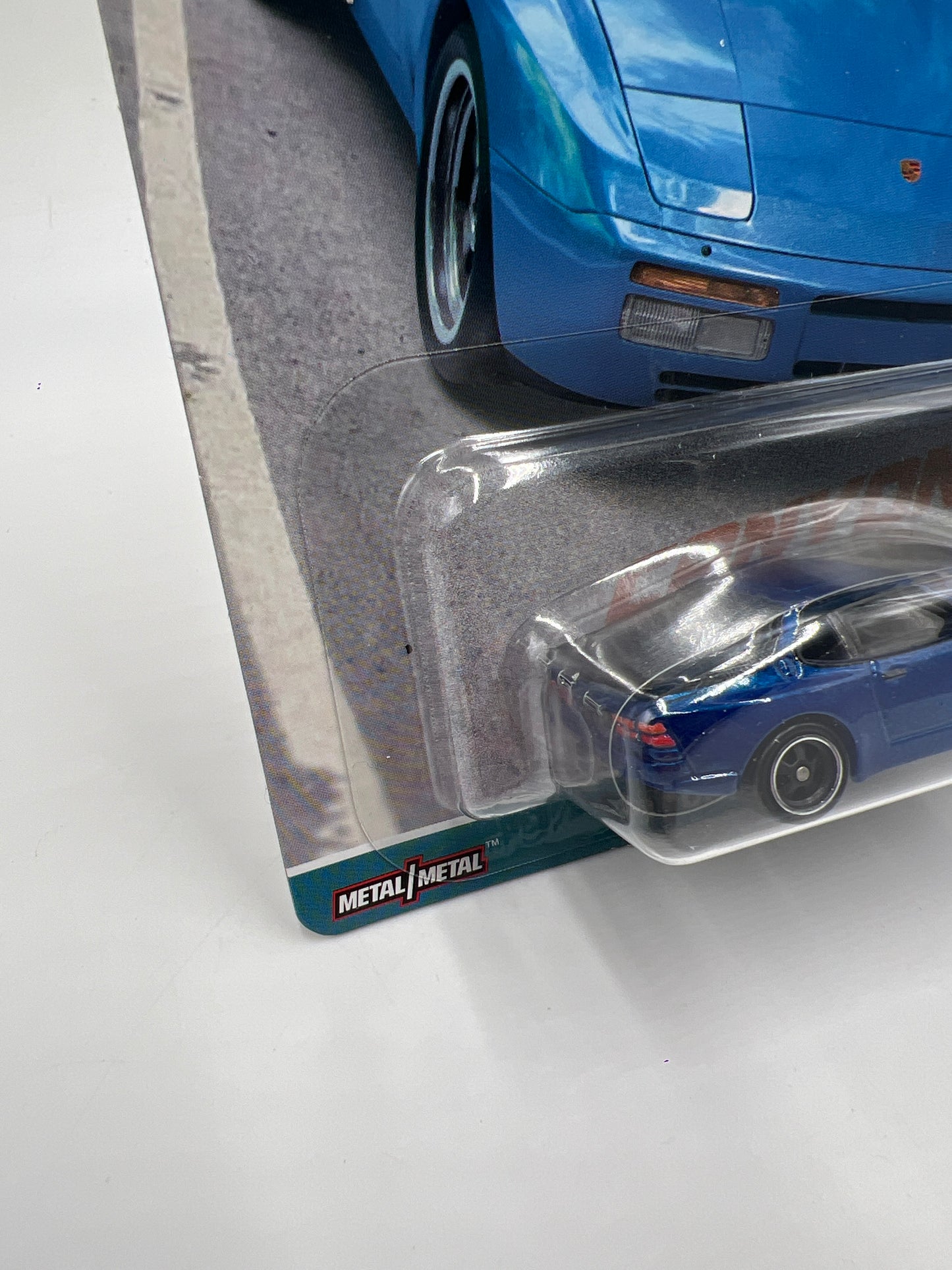 Hot Wheels Premium Canyon Warriors #3 89 Porsche 944 Turbo Blue 257H