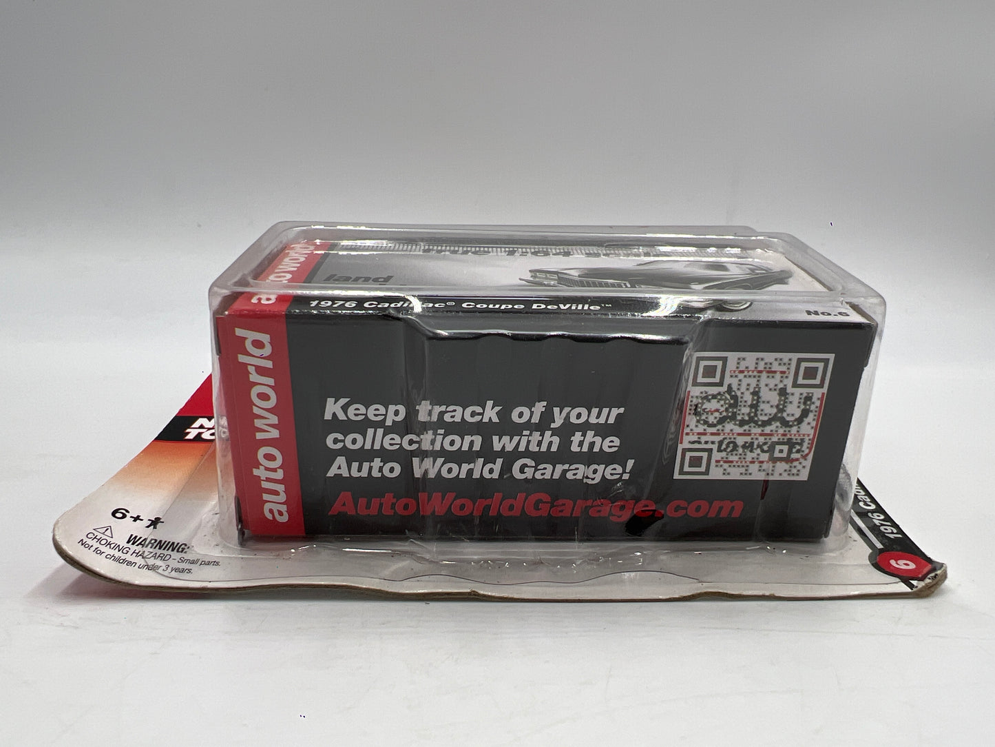 Auto World Land Yachts No 6 1976 Cadillac Coupe DeVille Black 184C