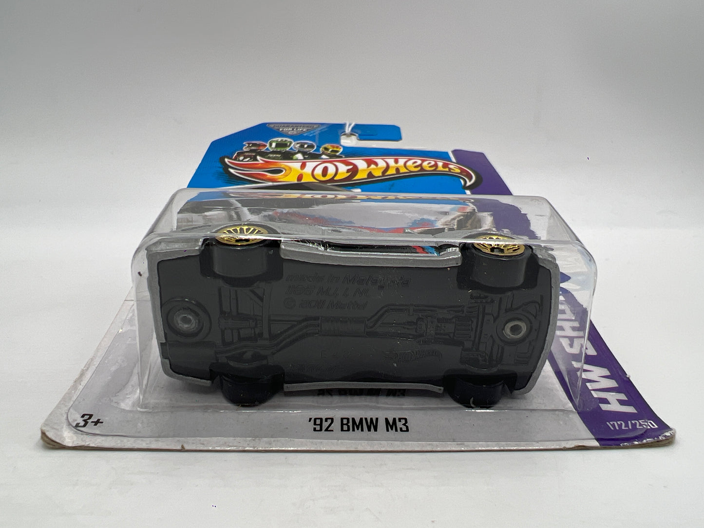 2013 Hot Wheels Showroom #172 92 BMW M3 Silver
