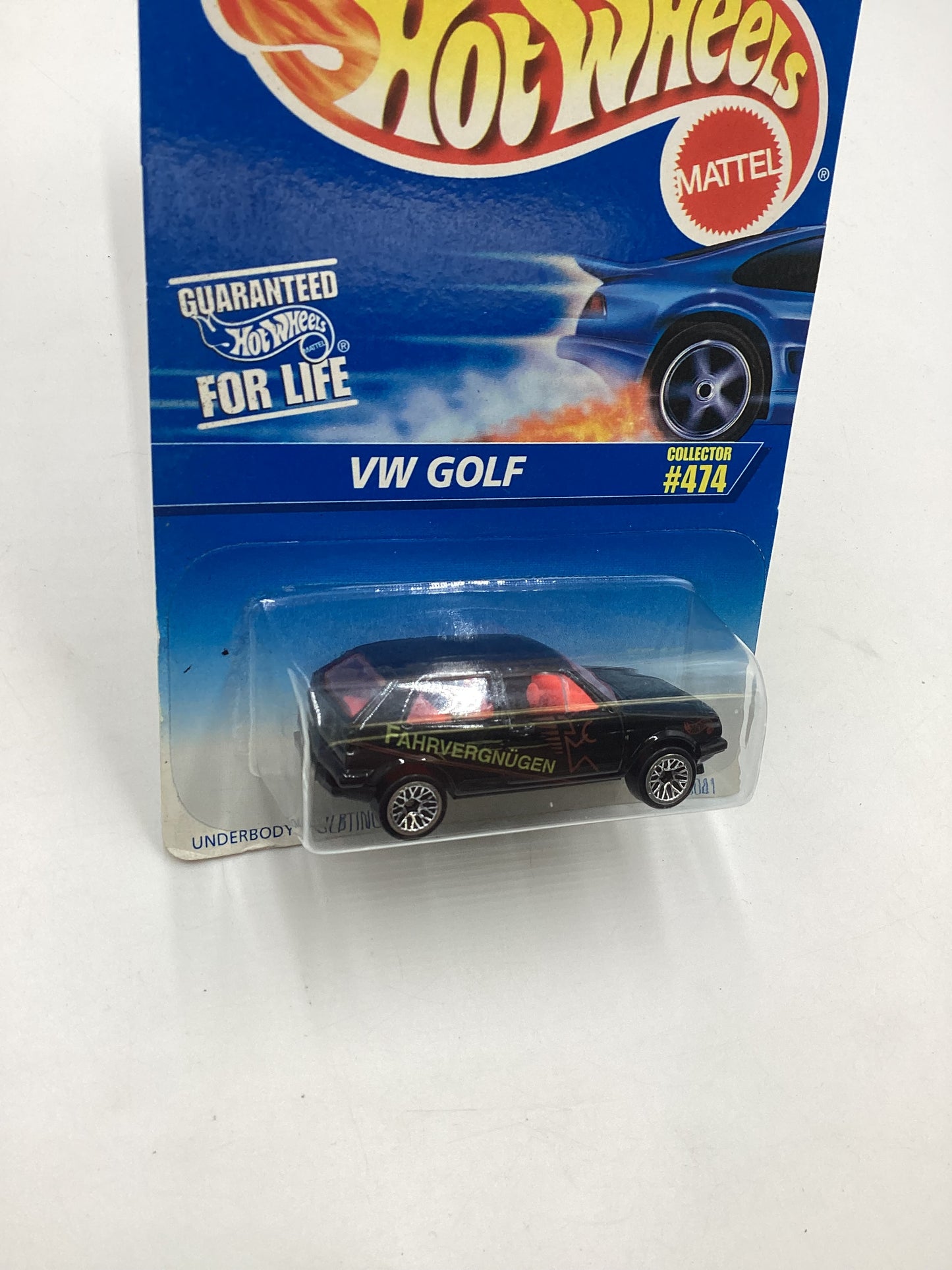 1995 Hot Wheels #474 VW Golf