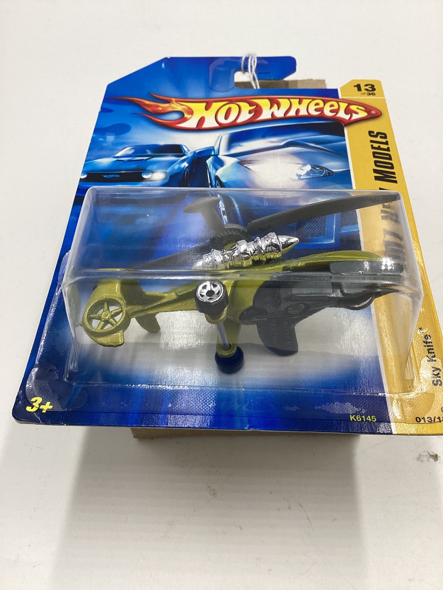 2007 Hot Wheels New Models #13 Sky Knife Green