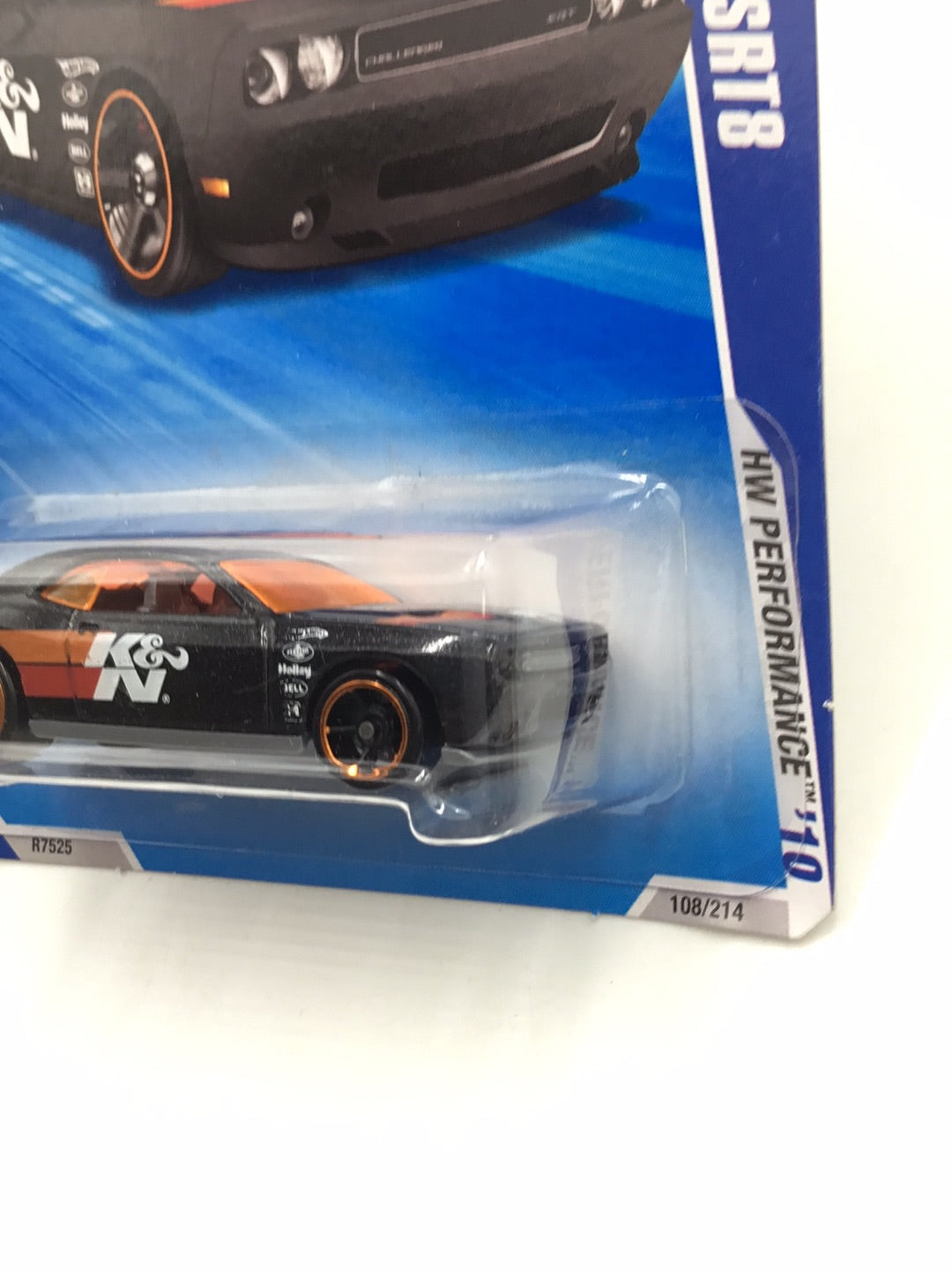 2010 Hot Wheels #108 Dodge challenger SRT8 K&N Black Y4