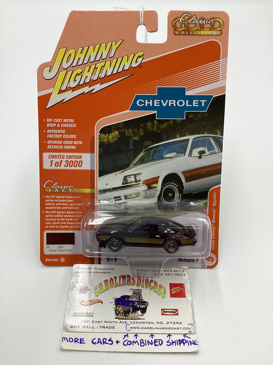 Johnny Lightning Gold Collection Release 1 Version A 1980 Chevy Monza Spyder Dark Brown 219D