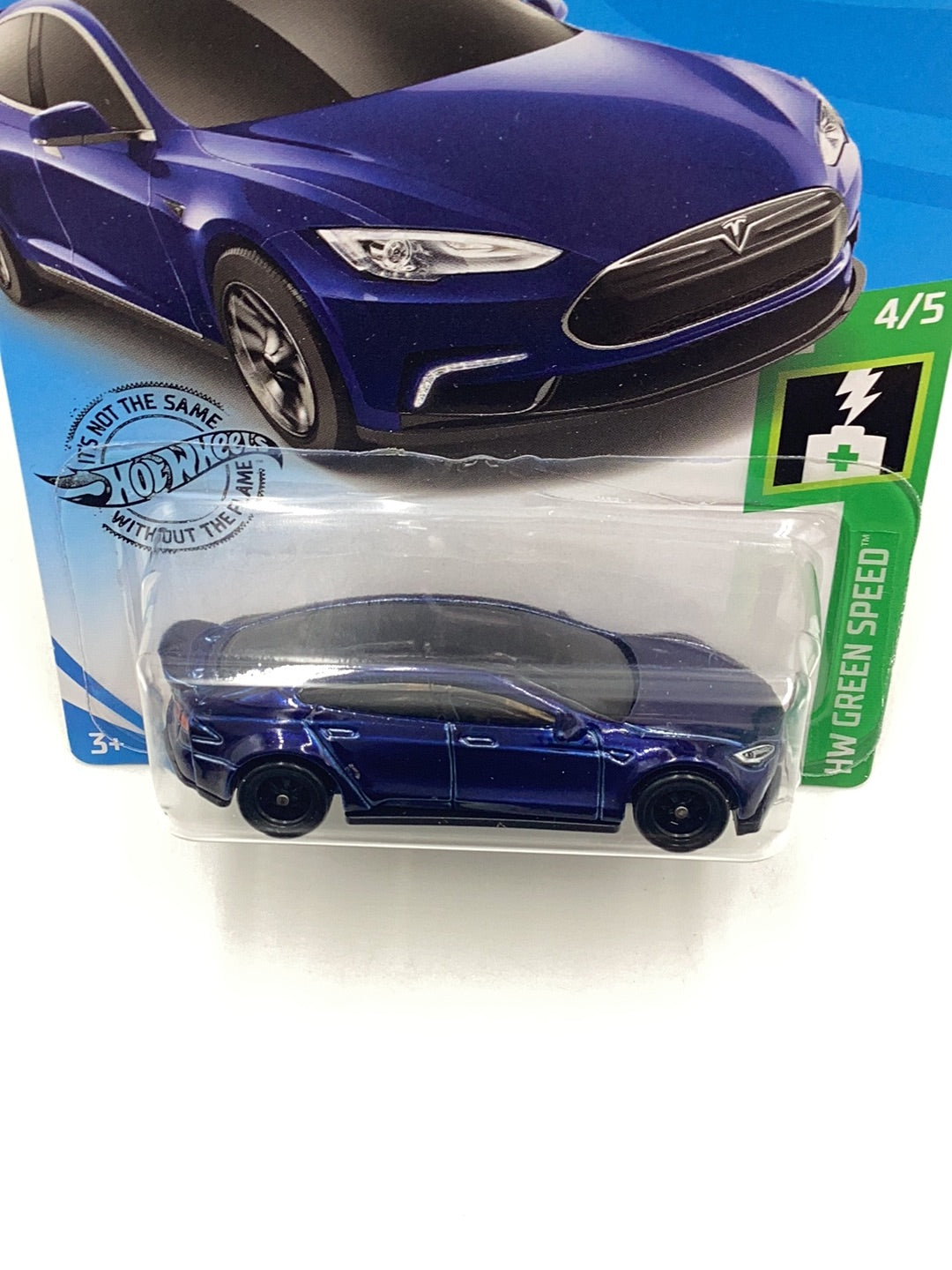 2019 hot wheels super treasure hunt #226 Tesla Model S W/Protector