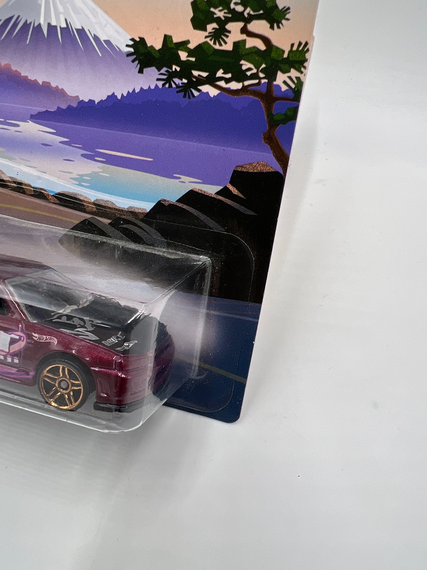 Hot Wheels HW Road Trippin #9 Nissan Skyline GT-R R34 W/Protector