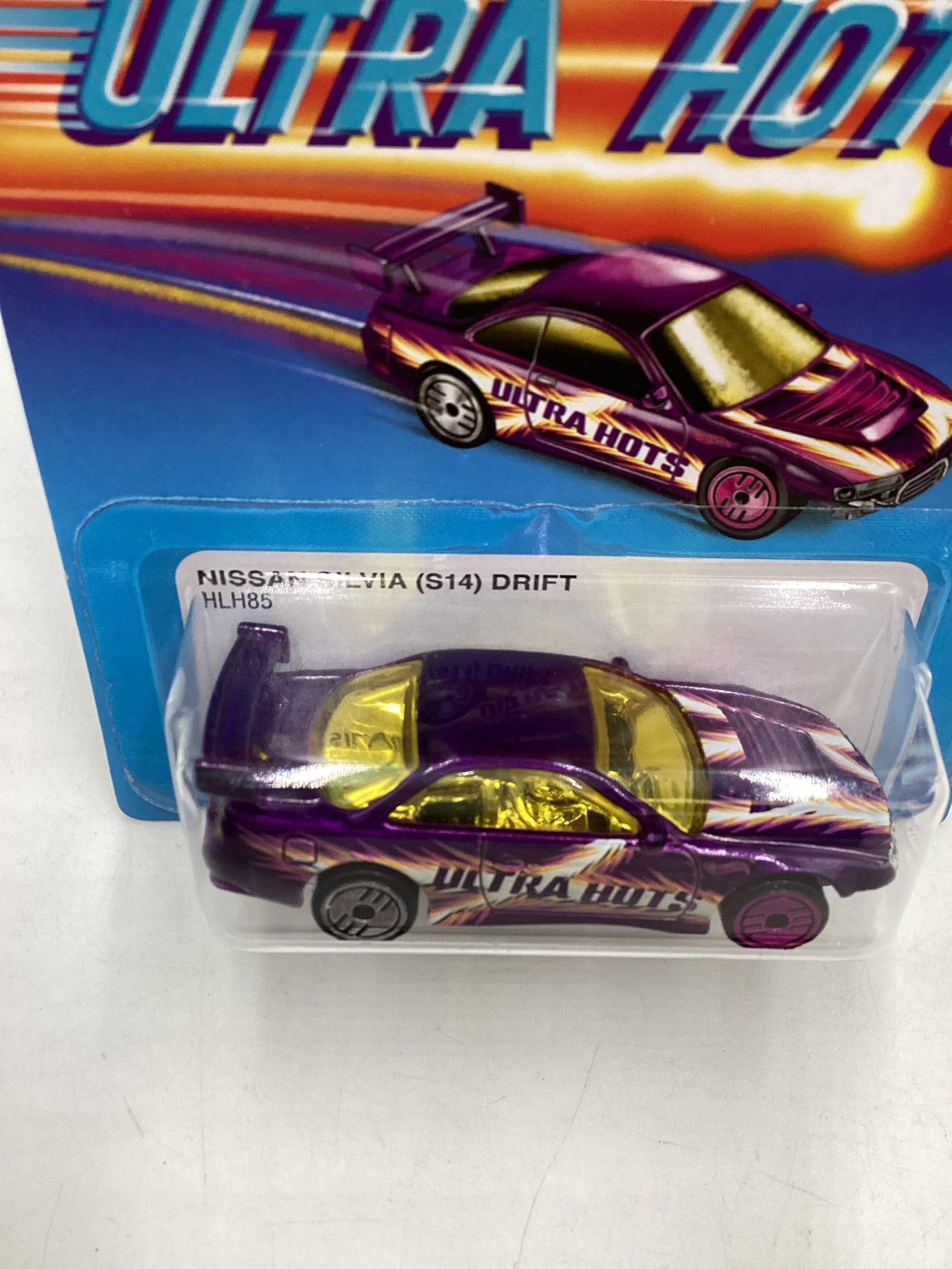 2023 Hot wheels Target Ultra Hots #4 Nissan Silvia (S14) Drift Purple 154C