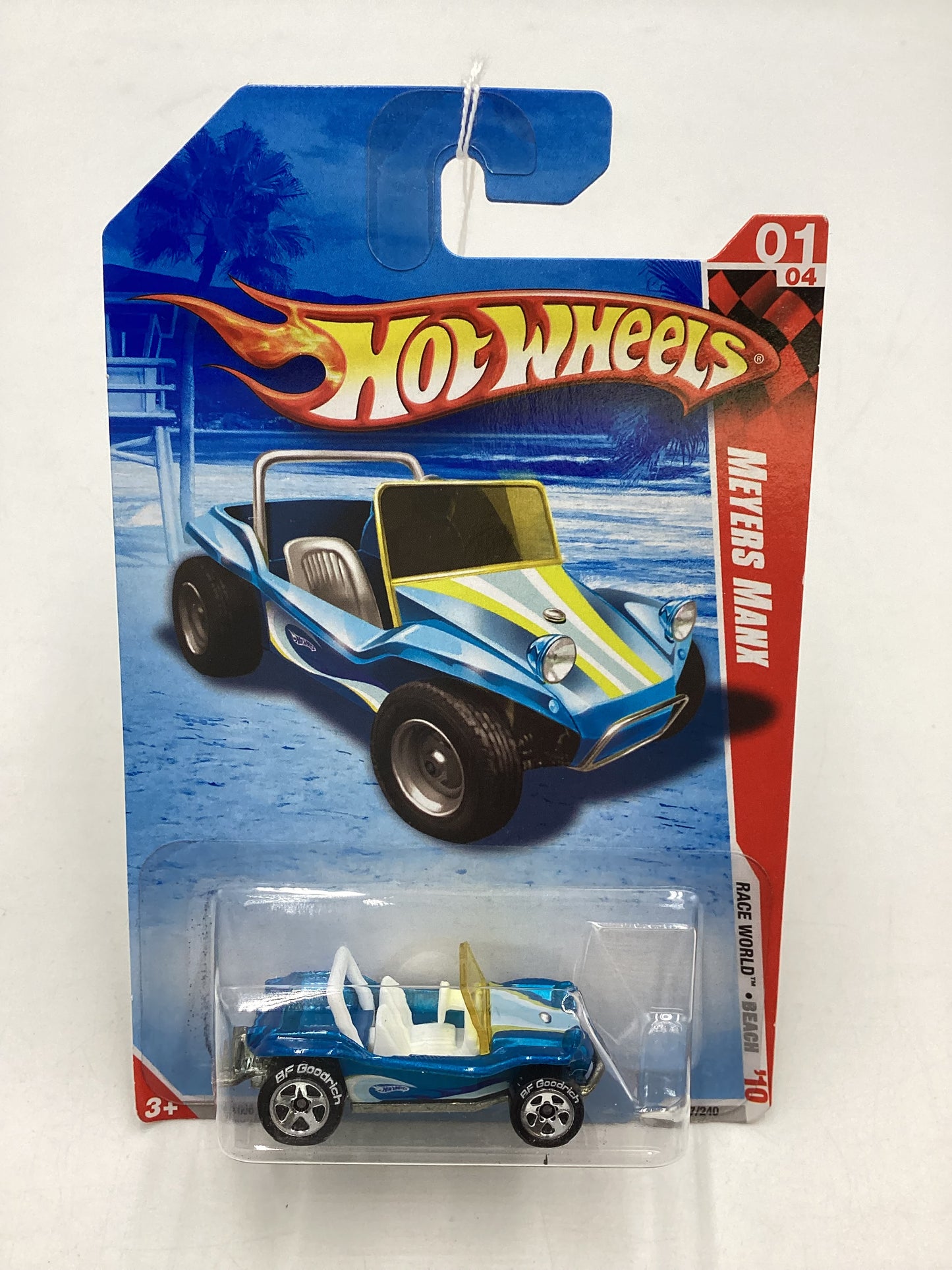 2010 Hot Wheels #177 Walmart Exclusive Blue Meyers Manx 235D