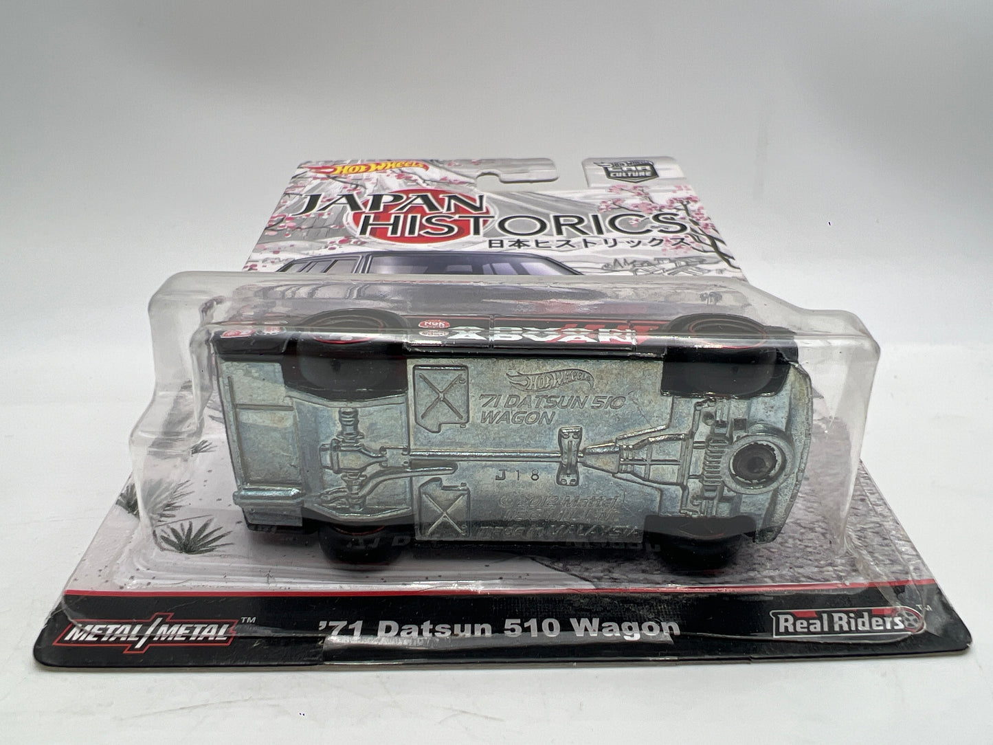 Hot Wheels Premium Japan Historics #1 Advan 71 Datsun 510 Wagon Mesh Grille W/Protector