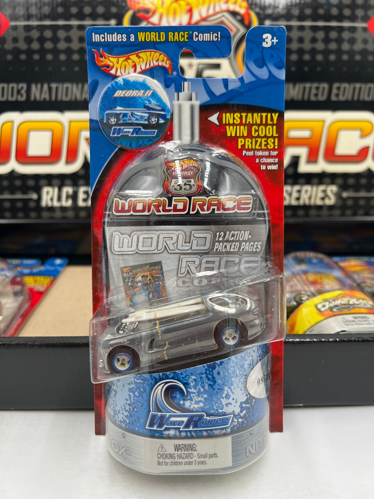 Hot Wheels 2003 Nationals RLC Exclusive #863/2000 Highway 35 World Race Zamac Set VHTF