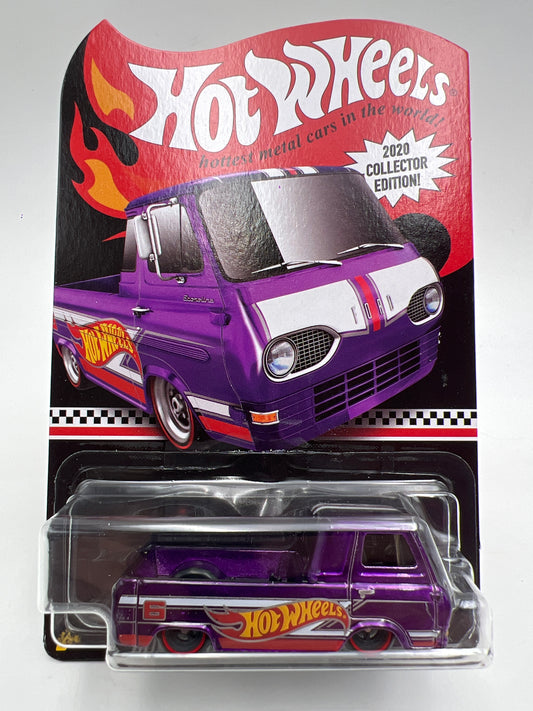 2020 Hot Wheels RLC Mail In #6 60s Ford Econoline Pickup Purple W/Protector
