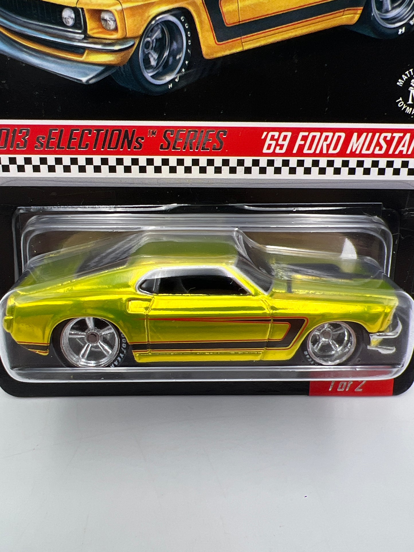 2013 Hot Wheels RLC sELECTIONs Series 69 Ford Mustang W/Protector