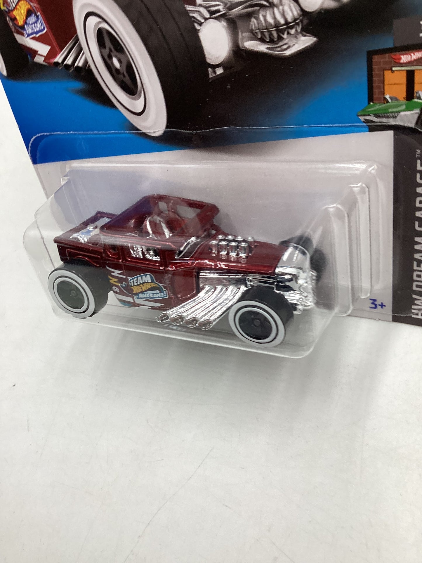 2023 Hot wheels #060 Red Bone Shaker 58E