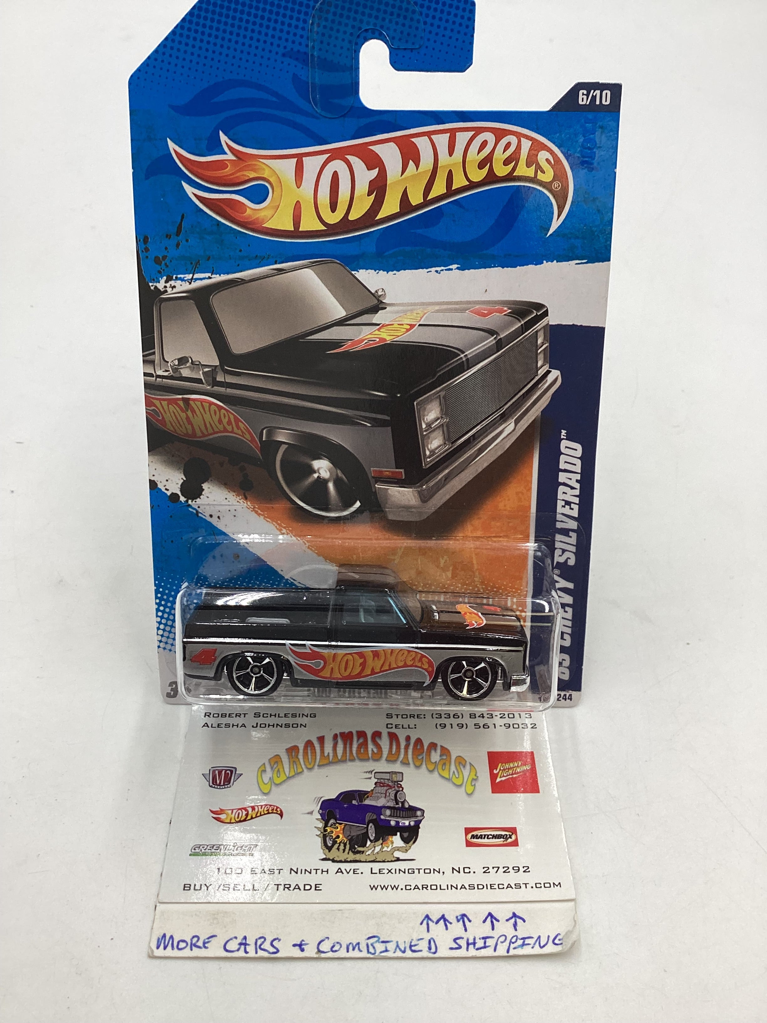 Hot wheels 83 chevy high quality silverado Fram Walmart exclusive