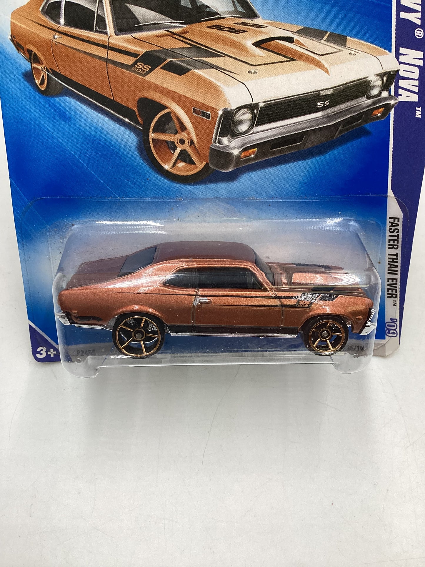 2009 Hot Wheels #136 Chevy Nova 13D