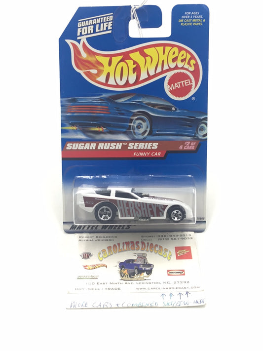 1998 hot wheels #742 Funny Car Hershey U3