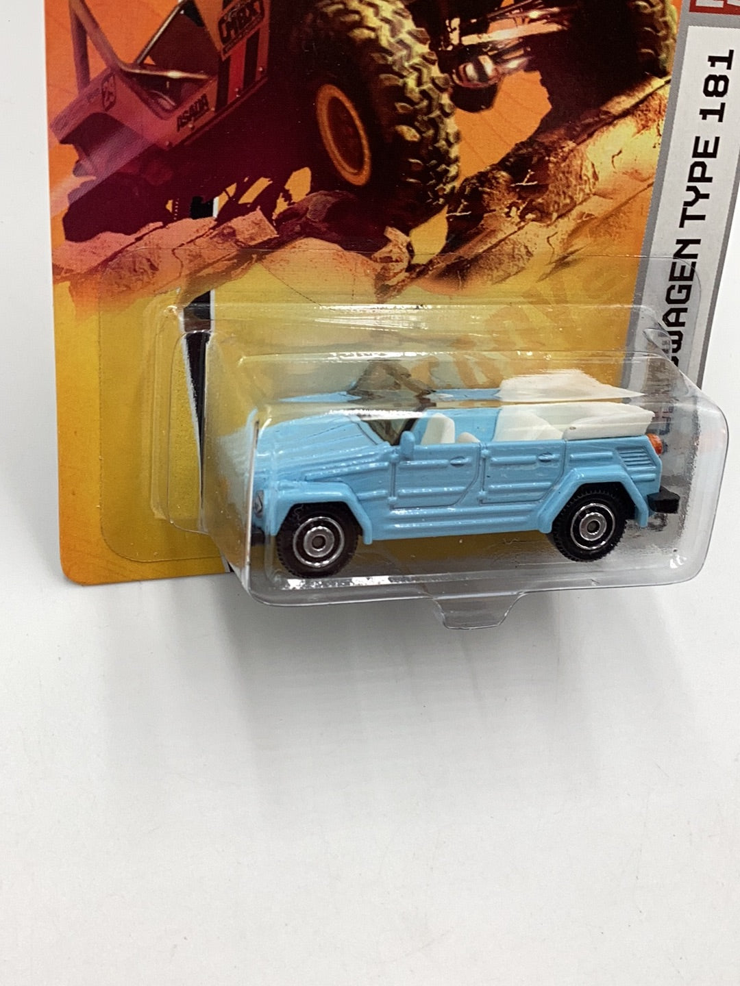 2009 Matchbox #93 Volkswagen Type 181 blue 96G