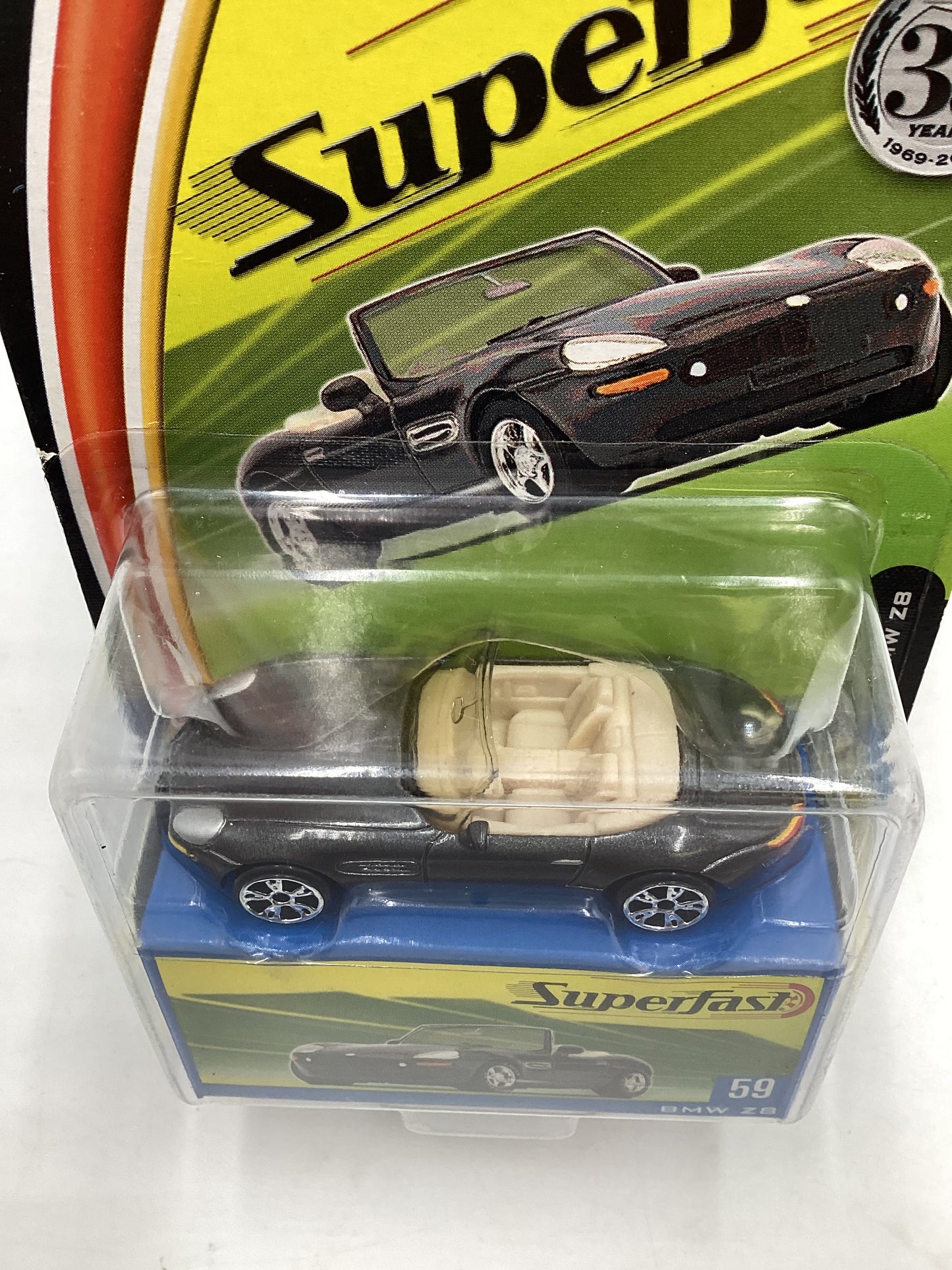 Matchbox 2004 Superfast #59 BMW Z8 Gray 169A