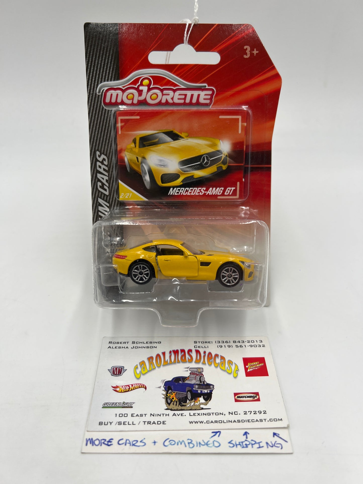 Majorette Premium Cars Series #2 Mercedes-AMG GT Yellow 110G