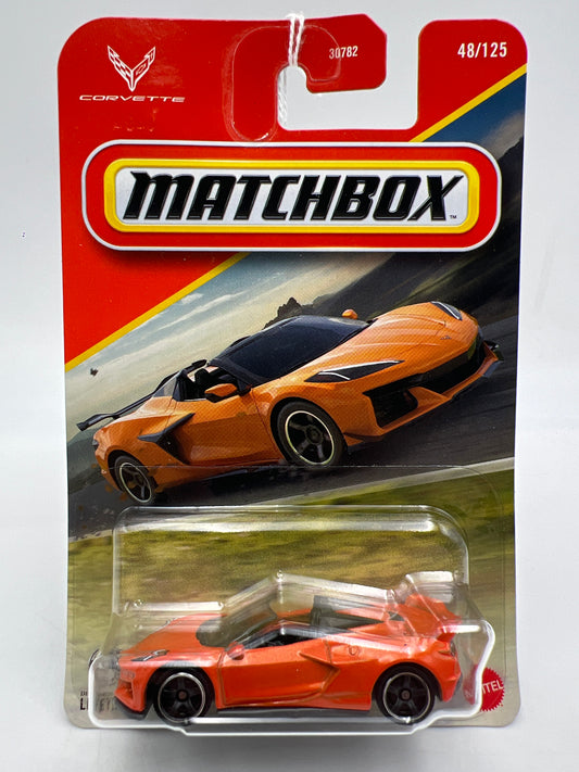 2026 Matchbox #48 2023 Chevy Corvette Z06 Convertible Orange