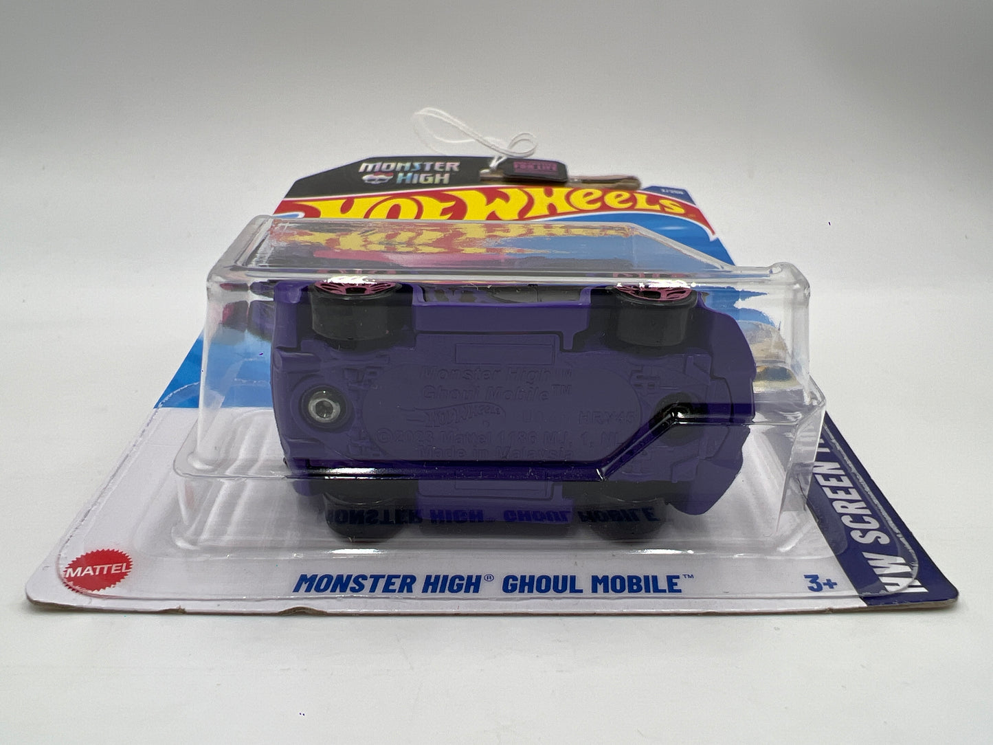 2025 Hot Wheels H Case Screen Time #3 Monster High Ghoul Mobile Black 120C