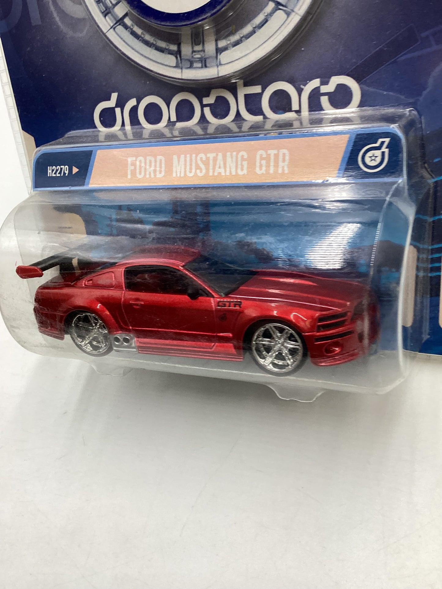 Hot Wheels Dropstars H2279 Ford Mustang GTR Red 214A