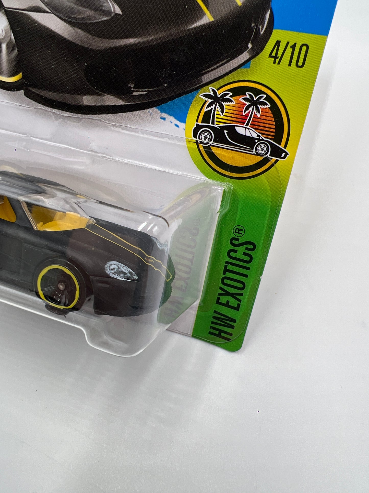 2016 Hot Wheels Exotics #74 Porsche Carrera GT Matte Black