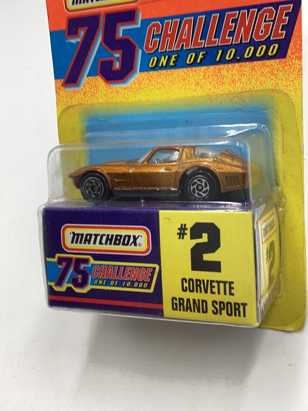 Matchbox 75 Challenge #2 Corvette Grand Sport 163l