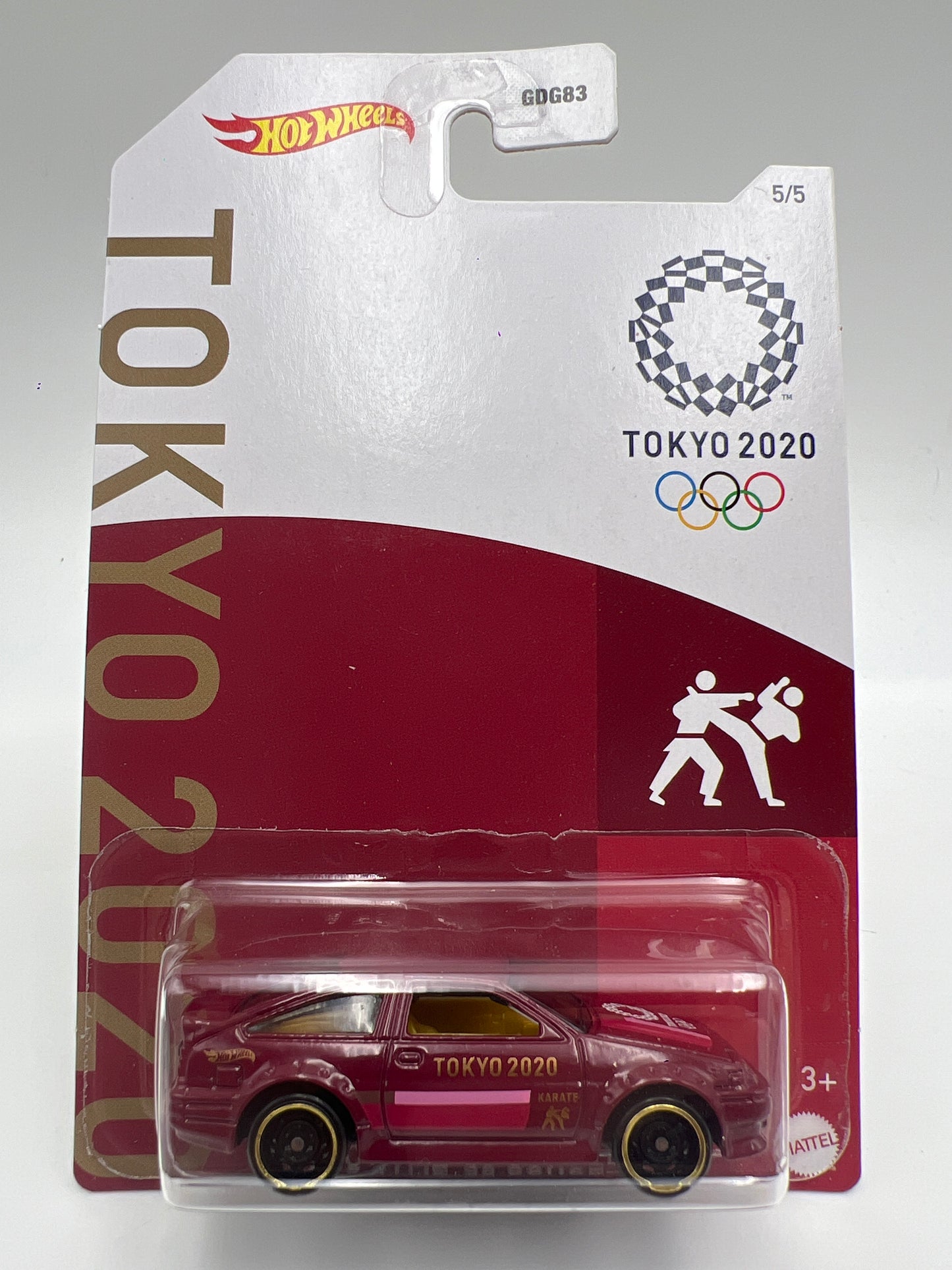 Hot Wheels Olympic Games Tokyo 2020 Series #5 Toyota AE-86 Corolla 161F